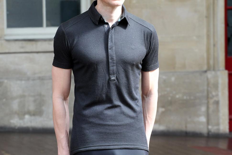 Cycling polo hot sale shirt